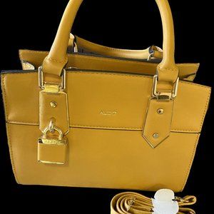 NWOT ALDO YELLOW HANDBAG